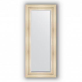 Зеркало в багетной раме Evoform Exclusive BY 3523 59 x 139 см, травленое серебро