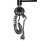 Полотенцесушитель электрический Domoterm Калипсо П10 500x800 ЧРН EL, черный матовый - изображение 3