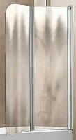 Шторка для ванны Vincea VSB 114x140 см, VSB-12114CH-R, профиль хром, стекло рифленое