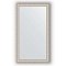 Зеркало в багетной раме Evoform Definite BY 3302 75 x 135 см, Версаль серебро 