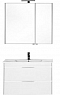 Комплект мебели для ванной Aquanet Тулон 100 белый - 2 изображение