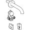 Смеситель Geberit Piave 116.262.21.1 сенсорный для раковины с функциональным блоком скрытого монтажа - 4 изображение