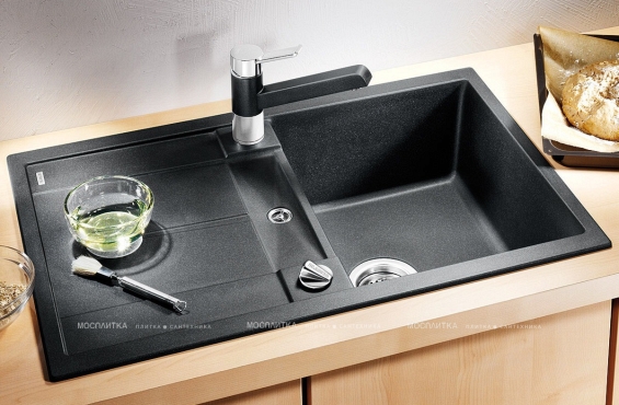 Кухонная мойка Blanco Metra 45 S 525914 черный матовый - 4 изображение