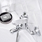 Смеситель для ванны с душем РМС SL86-009 хром глянец - 3 изображение