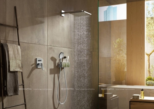 Смеситель Hansgrohe Metropol 32545140 для ванны, бронза матовая - 3 изображение