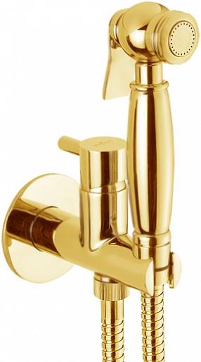 Гигиенический душ со смесителем Webert Elio EL870302010, antic, золото