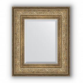 Зеркало в багетной раме Evoform Exclusive BY 3373 50 x 60 см, виньетка античная бронза