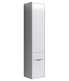 Шкаф-пенал подвесной Aqwella Malaga Mal.05.03 L/R, цвет - белый
