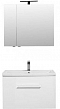 Комплект мебели для ванной Aquanet Порто 80 белый Como - 2 изображение