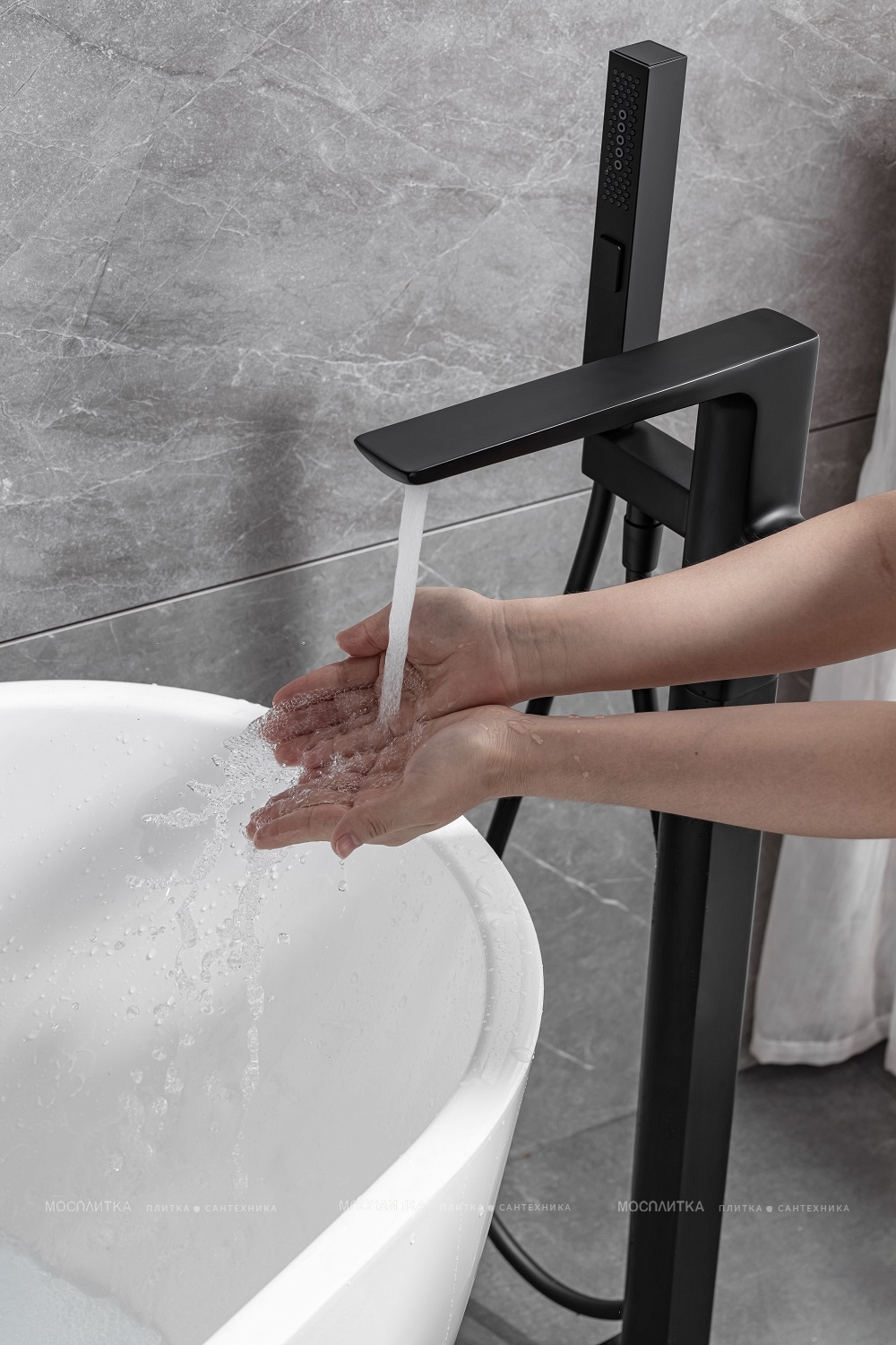 Смеситель для ванны с душем Allen Brau Infinity 5.21009-31 - изображение 14
