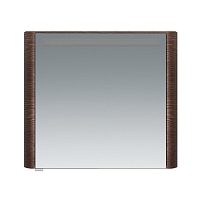 Зеркальный шкаф Am.Pm Sensation правый M30MCR0801TF 80 см, с подсветкой, табачный дуб