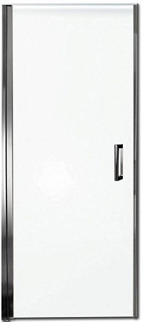Душевая дверь Jacob Delafon Contra 90х200 см E22T91-GA профиль хром, стекло прозрачное1