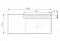 Тумба с раковиной Aquaton Мишель 100 подвесная дуб фьорд/дуб рустикальный - 9 изображение