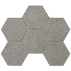 Мозаика LA03 Hexagon 25x28,5 непол.(10 мм)