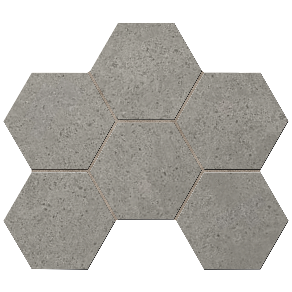 Мозаика LA03 Hexagon 25x28,5 непол.(10 мм)