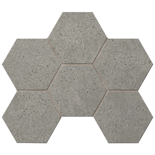 Мозаика Ametis  LA03 Hexagon 25x28,5 непол.(10 мм)
