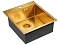 Мойка кухонная Paulmark Favor PM214551-BG брашированное золото - 2 изображение