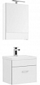 Комплект мебели для ванной Aquanet Верона 50 белый подвесной 1 ящик 