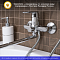 Смеситель для ванны с душем РМС SL123-006E хром глянец - 2 изображение