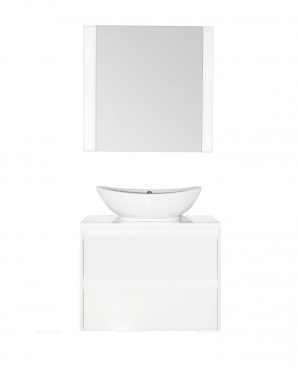 Зеркало Style Line Монако 70 осина/белый лакобель, ЛС-00000625 - 2 изображение