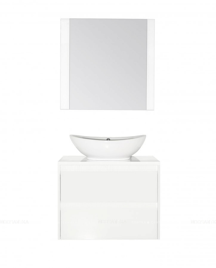 Зеркало Style Line Монако 70 осина/белый лакобель, ЛС-00000625 - изображение 2