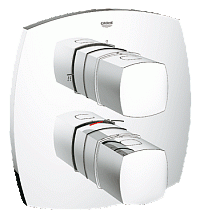 Термостат Grohe Grandera 19948000 для ванны с переключателем на 2 положения, хром