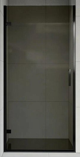Душевая дверь Vincea Flex VDP-1F900CGB 90 см черный, стекло тонированное