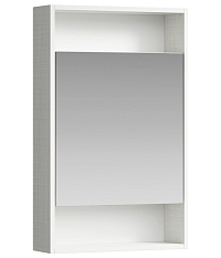 Зеркальный шкаф Aqwella Сити SIT0405DK 50 x 80 см настенный, дуб канадский