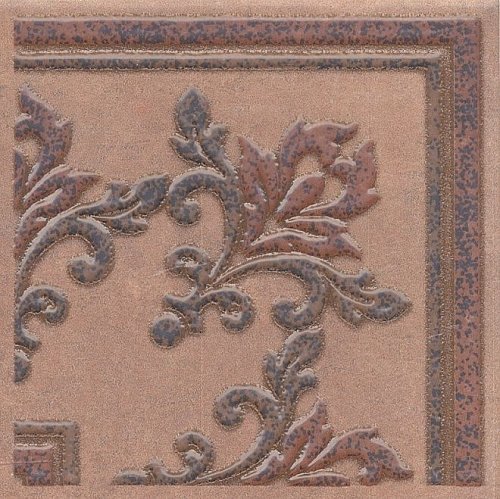 Керамическая плитка Kerama Marazzi Вставка Честер коричневый 14,7х14,7