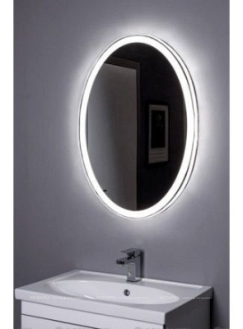 Зеркало Aquanet Комо 7085 с LED подсветкой 700х850x32 мм инфракрасный выключатель - 3 изображение