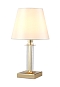 Настольная лампа Crystal Lux NICOLAS LG1 GOLD/WHITE - изображение 4