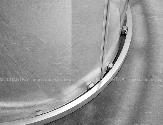 Душевой уголок Aquatek 100х100 см AQ ARI RO 10020CH профиль хром, стекло прозрачное - изображение 8