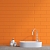 Керамическая плитка Kerama Marazzi Плитка Баттерфляй оранжевый 8,5х28,5 - 2 изображение