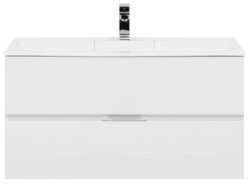 Комплект мебели для ванной Aquanet Алвита 100 белый - 4 изображение