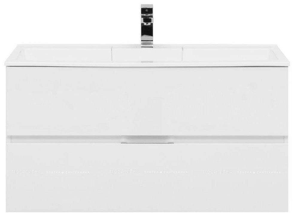 Комплект мебели для ванной Aquanet Алвита 100 белый - изображение 4