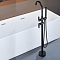 Смеситель для ванны с душем Black&White Universe UK8320B матовый черный - 5 изображение