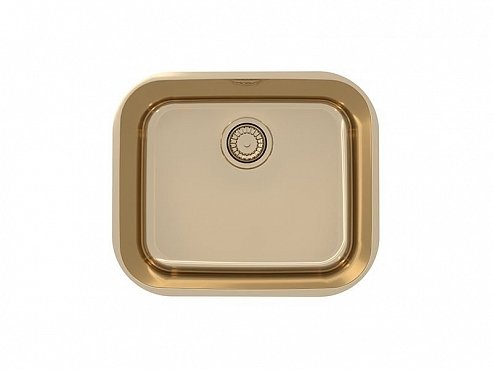 Кухонная мойка Alveus Monarch Variant 10 1113581 бронза в комплекте с выпуском без сифона