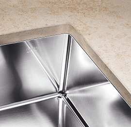 Кухонная мойка Blanco Claron 500-U 521577 нержавеющая сталь