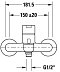 Смеситель Duravit B.2 B25230000010 для ванны - 3 изображение