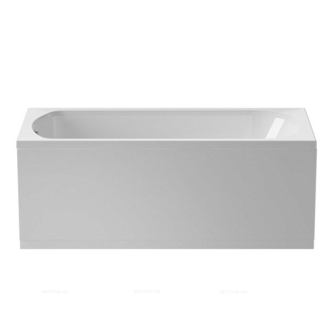 Акриловая ванна 160х70 см Cezares Eco ECO-160-70-41-W37 белая - 3 изображение