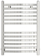 Полотенцесушитель водяной Сунержа Аркус 60х40 см 00-0251-6040 без покрытия - изображение 2