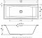 Акриловая ванна Riho Still Square 170x75 см Plug&Play - изображение 3
