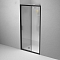 Душевая дверь Am.Pm Gem 100 см W90G-100-1-195BM стекло прозрачное / матовое, профиль черный - 5 изображение