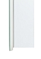 Зеркальный шкаф BelBagno Marino 80 см SPC-MAR-800/800-2A-LED-TCH с подсветкой - 7 изображение