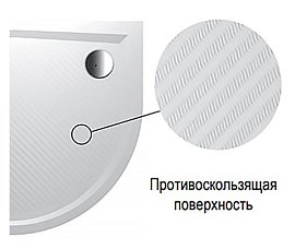 Душевой поддон Riho Kolping DB10 80x80 см R55 белый + сифон, DB1000500000000