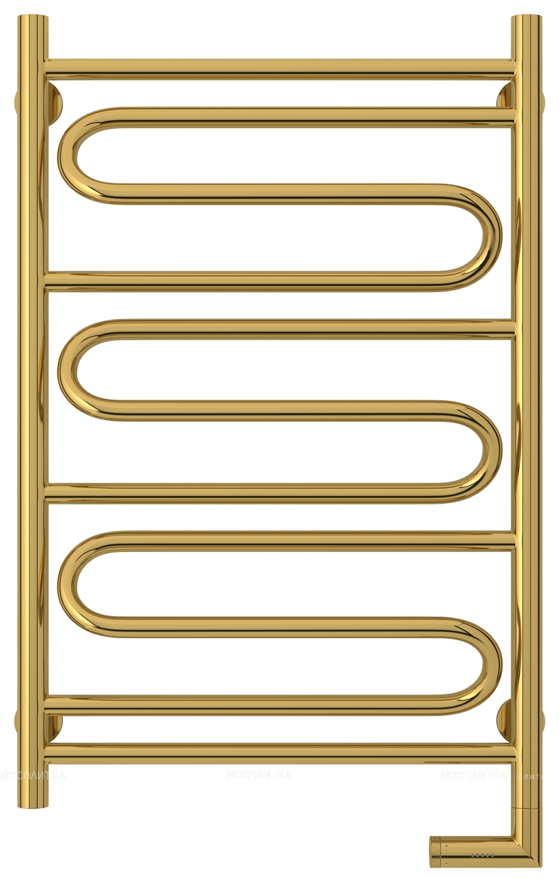 Полотенцесушитель электрический Сунержа Элегия 2.0 80х50 см 03-5219-8050 золото - изображение 2