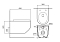 Комплект подвесной безободковый унитаз Aquatek Европа AQ1900-00 с сиденьем микролифт + система инсталляции Standard INS-0000012 - 7 изображение