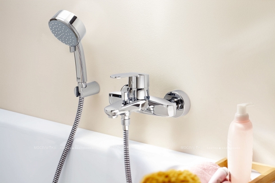 Смеситель Grohe Eurostyle New 33591003 для ванны с душем - 5 изображение