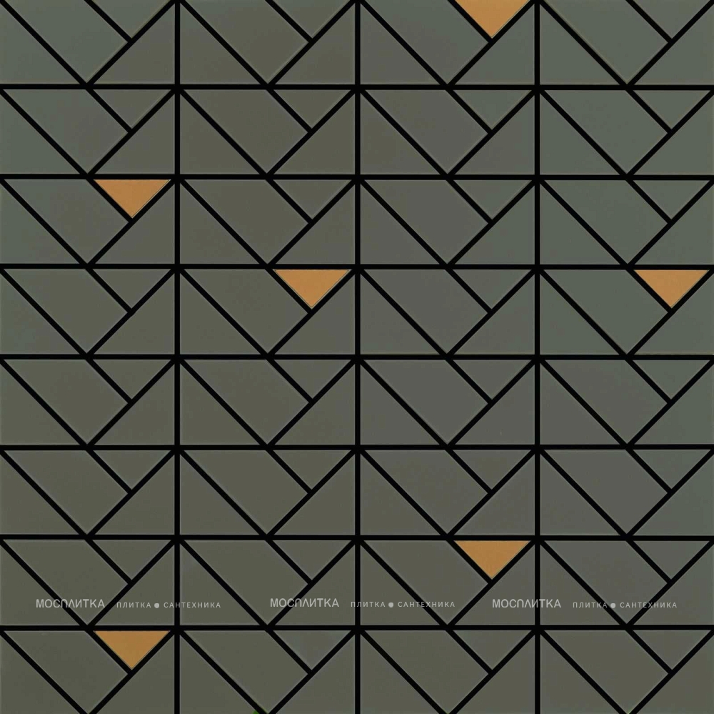 Мозаика Eclettica Taupe Bronze 40x40