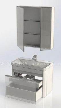 Комплект мебели для ванной Aquanet Вилора 80 белый - изображение 14